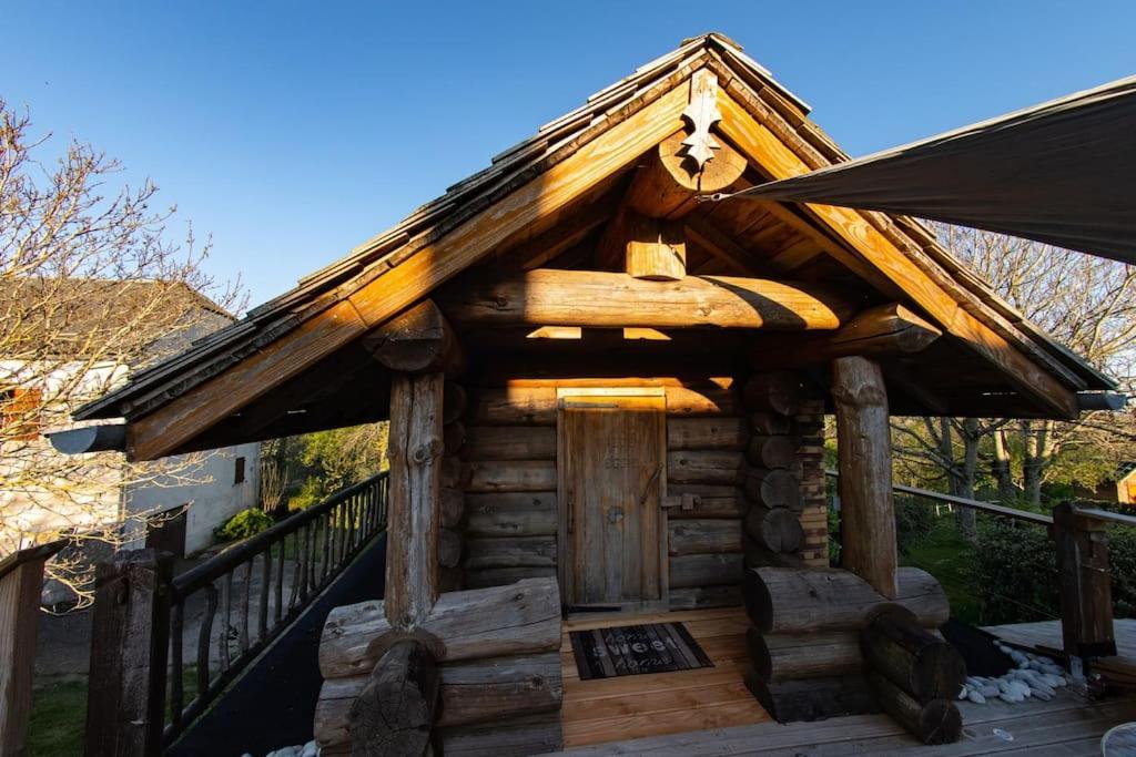 La Cabane Des Colibris Rieupeyroux  外观 照片